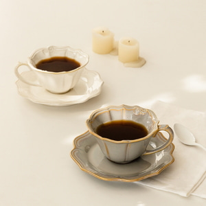 스테이블 커피잔 세트 (2color)